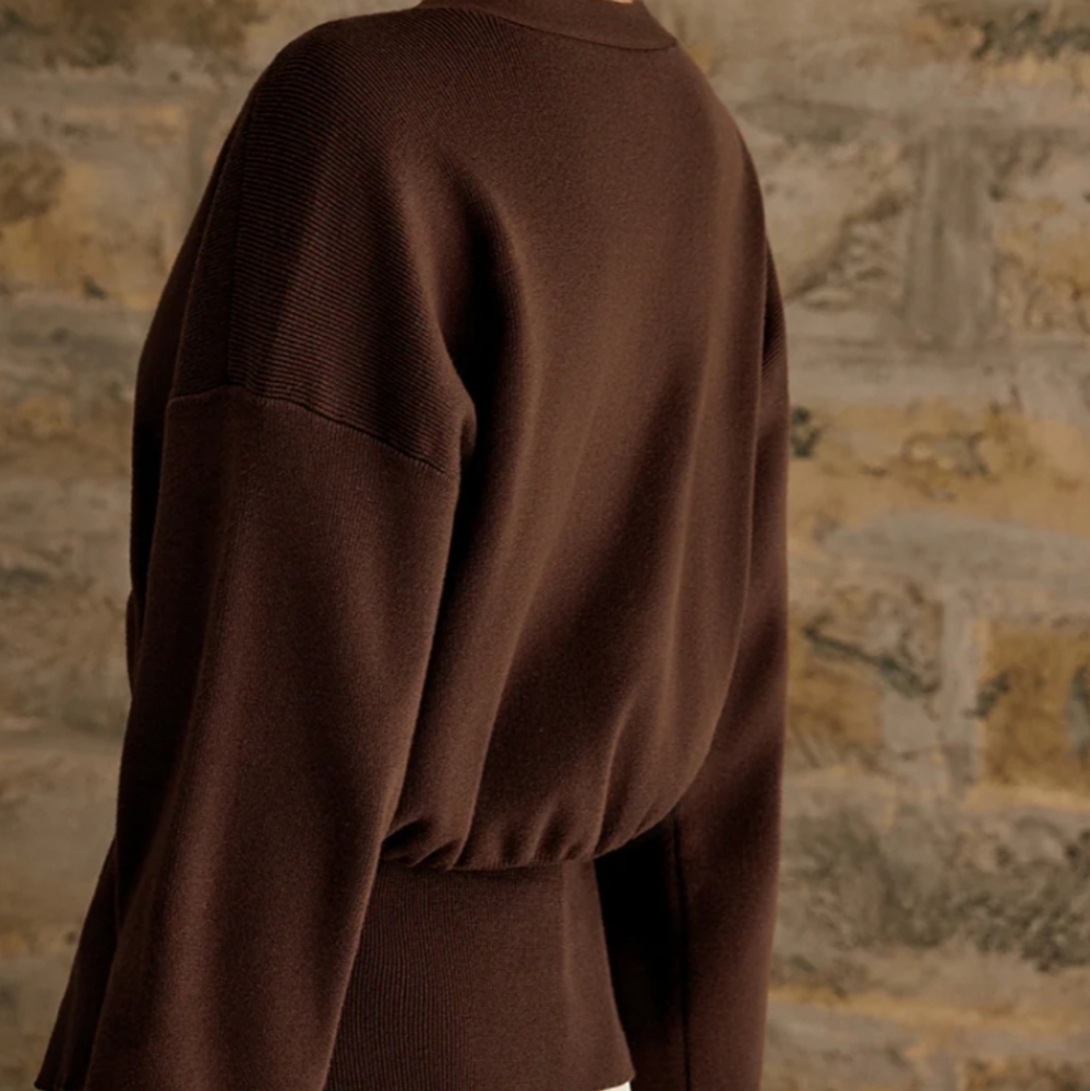 Gold Button Cardigan - Picture 3 of 5